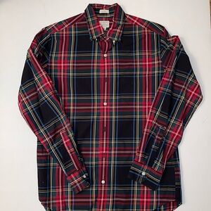 JCREW CLASSIC FIT L/S FLANNEL